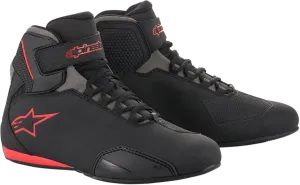 ALPINESTARS Sektor Shoes - Black/Gray/Red - US 7 25155181317