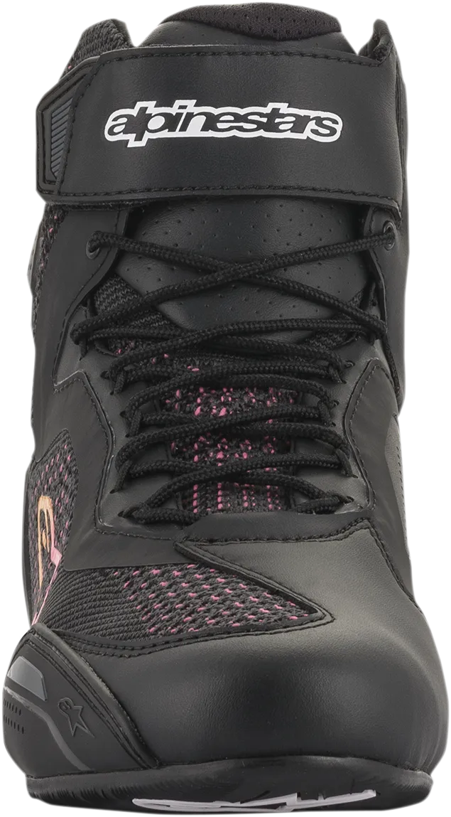 ALPINESTARS Stella Faster-3 Rideknit Shoes - Black/Yellow/Pink - US 7.5 251052014397.5