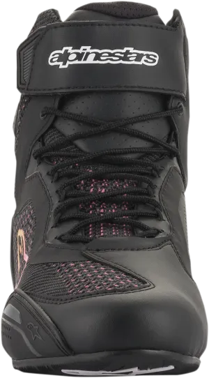 ALPINESTARS Stella Faster-3 Rideknit Shoes - Black/Yellow/Pink - US 7.5 251052014397.5