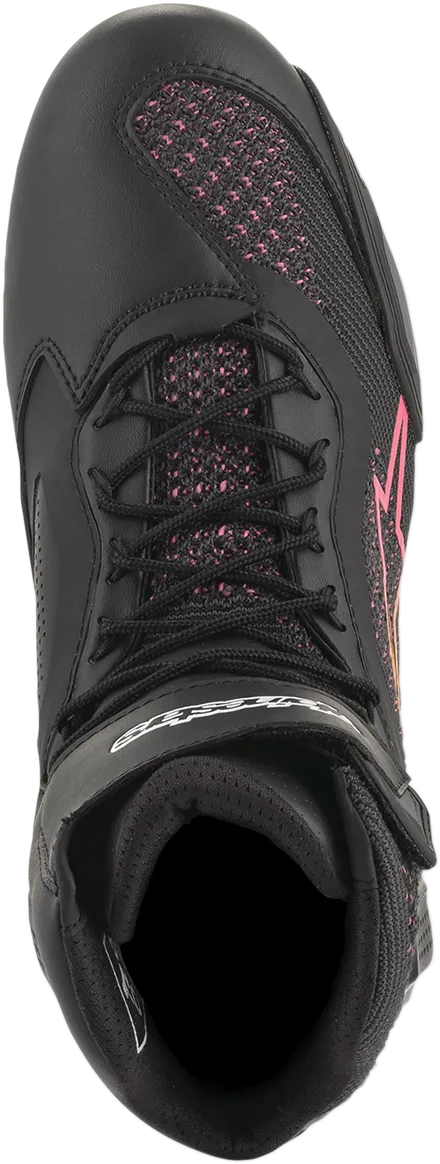 ALPINESTARS Stella Faster-3 Rideknit Shoes - Black/Yellow/Pink - US 7.5 251052014397.5