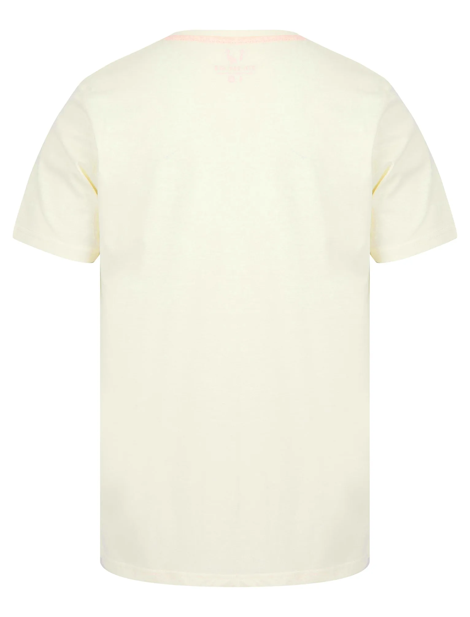 Beach Garage Motif Cotton Jersey T-Shirt in Marshmallow White - South Shore