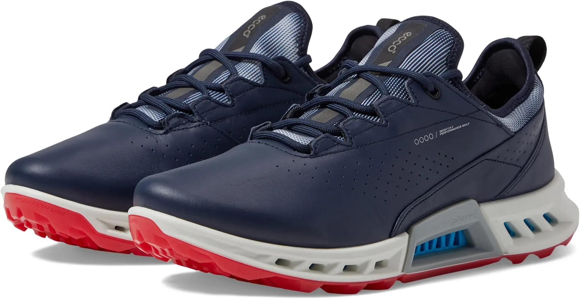 Biom C4 GORE-TEX Waterproof Golf Hybrid Golf Shoes ECCO, Marine Cow Leather