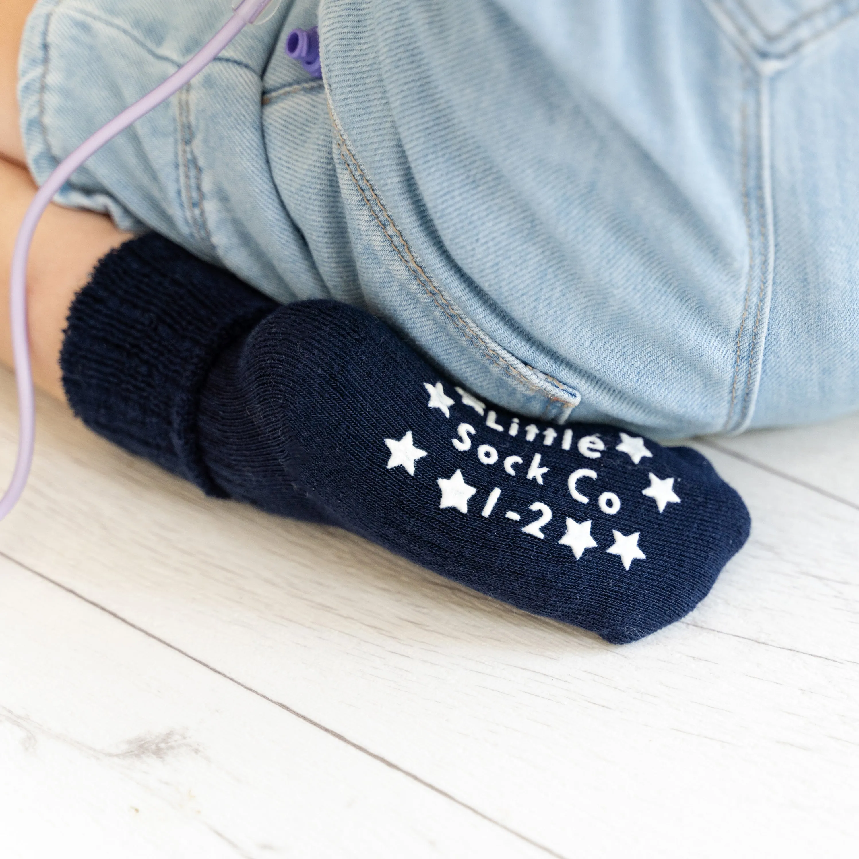 Cable Leggings & Cosy Socks Bundle - Blues