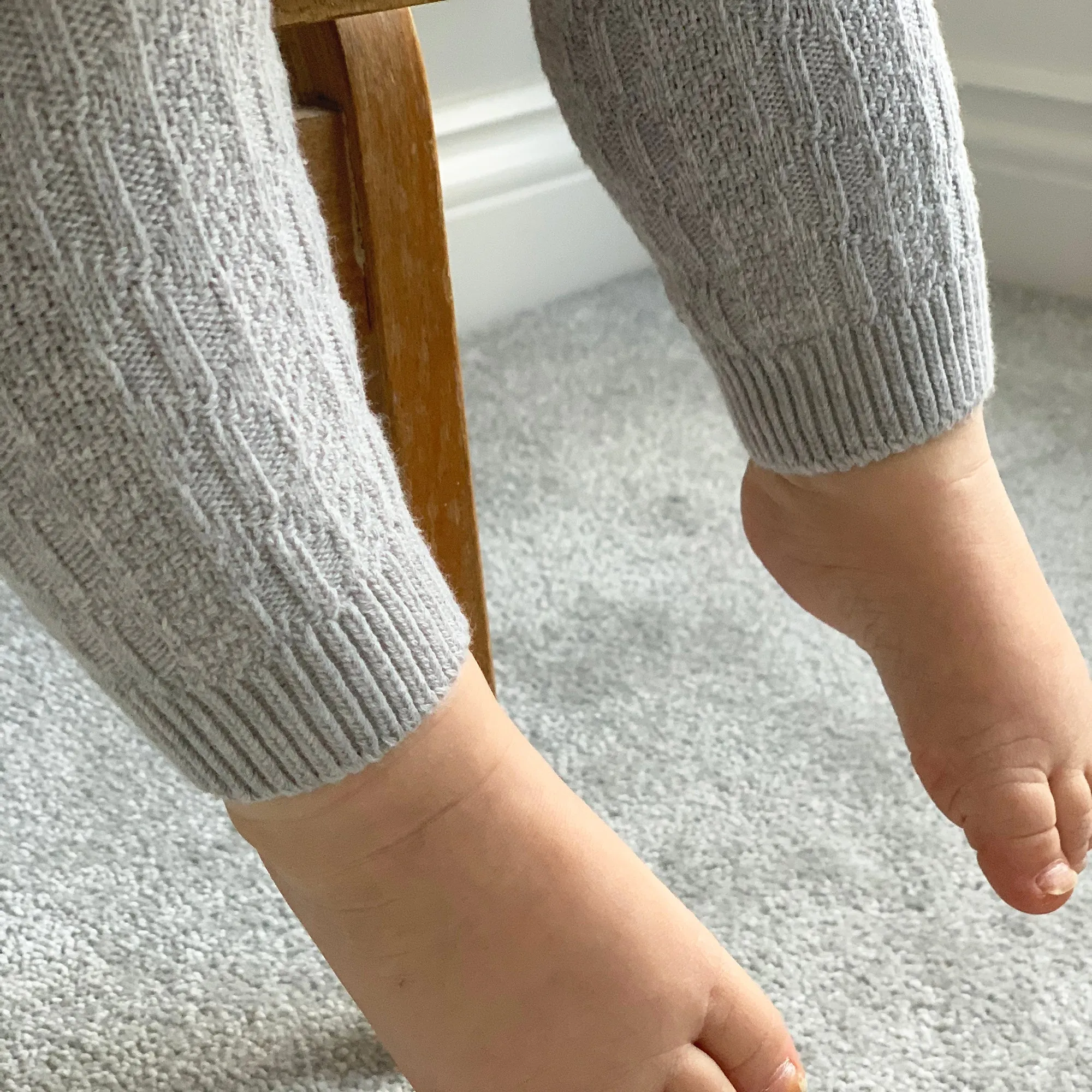 Cable Leggings & Cosy Socks Bundle - Blues