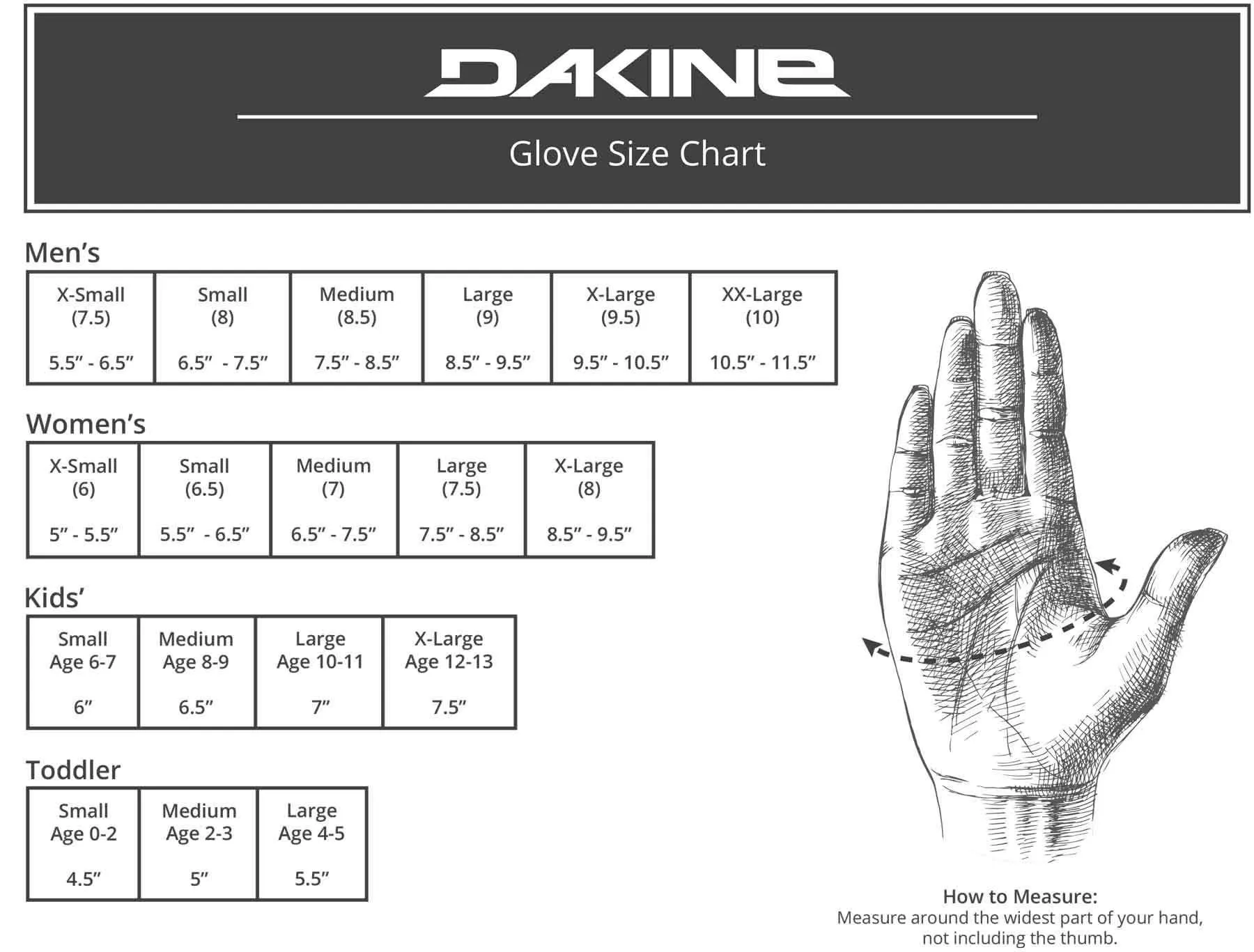 Dakine Titan Mitt Gore Tex Mitt Ski Mitts Snowboarding Mitts Men's Titan Gore-Tex Mitts