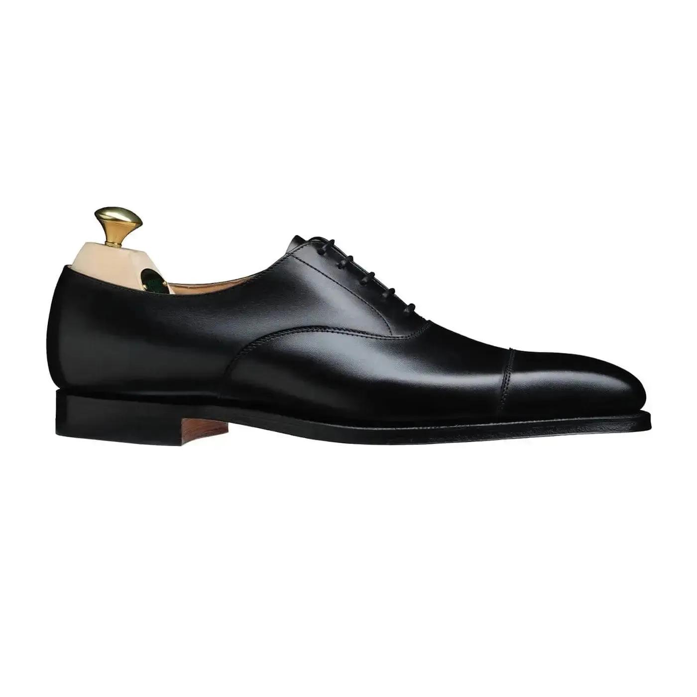 Hallam Black Calf Oxford Shoes - E Fitting
