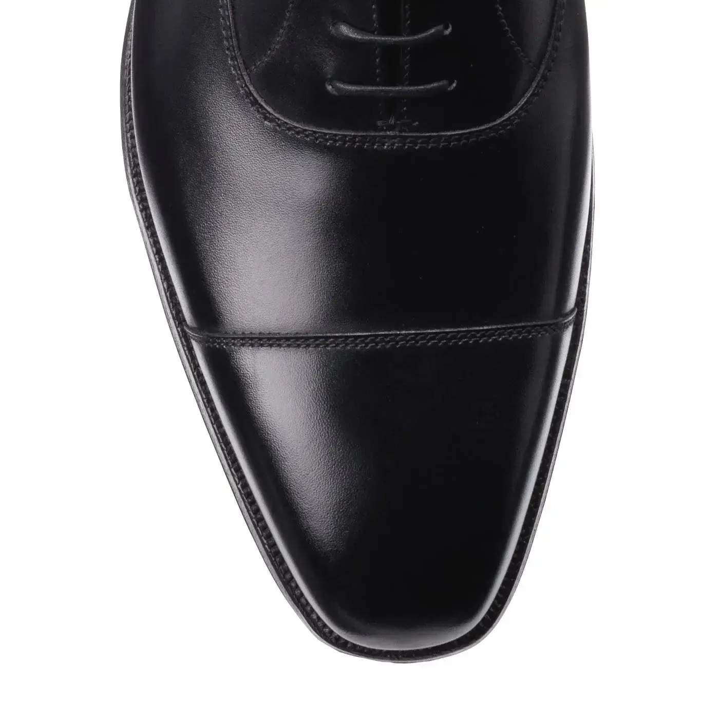 Hallam Black Calf Oxford Shoes - E Fitting
