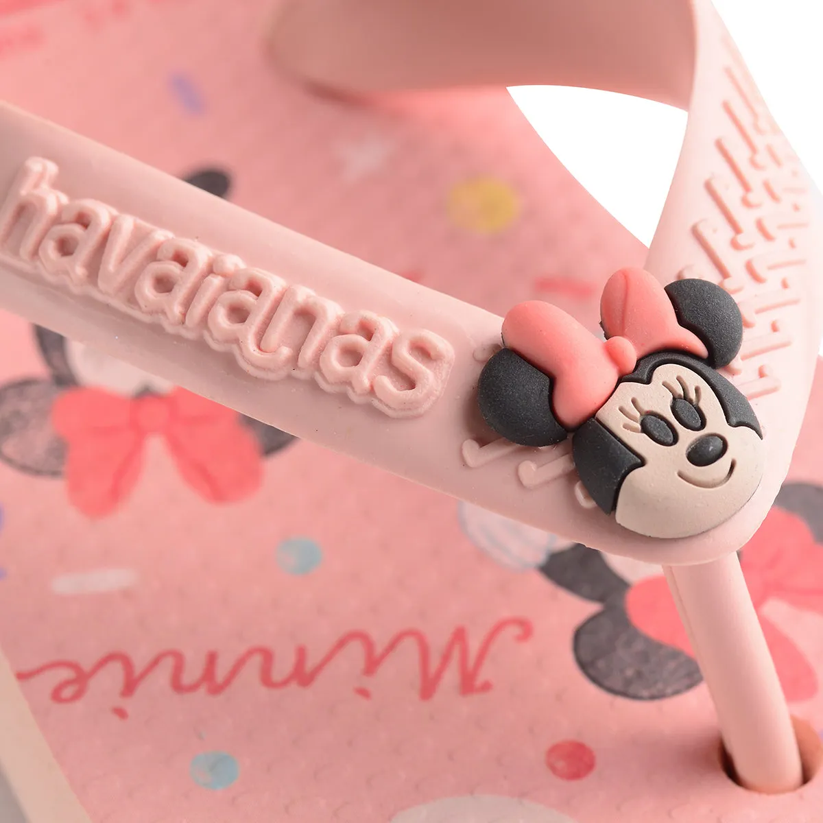 Havaianas Disney Minnie Mouse II In Pink For Toddler