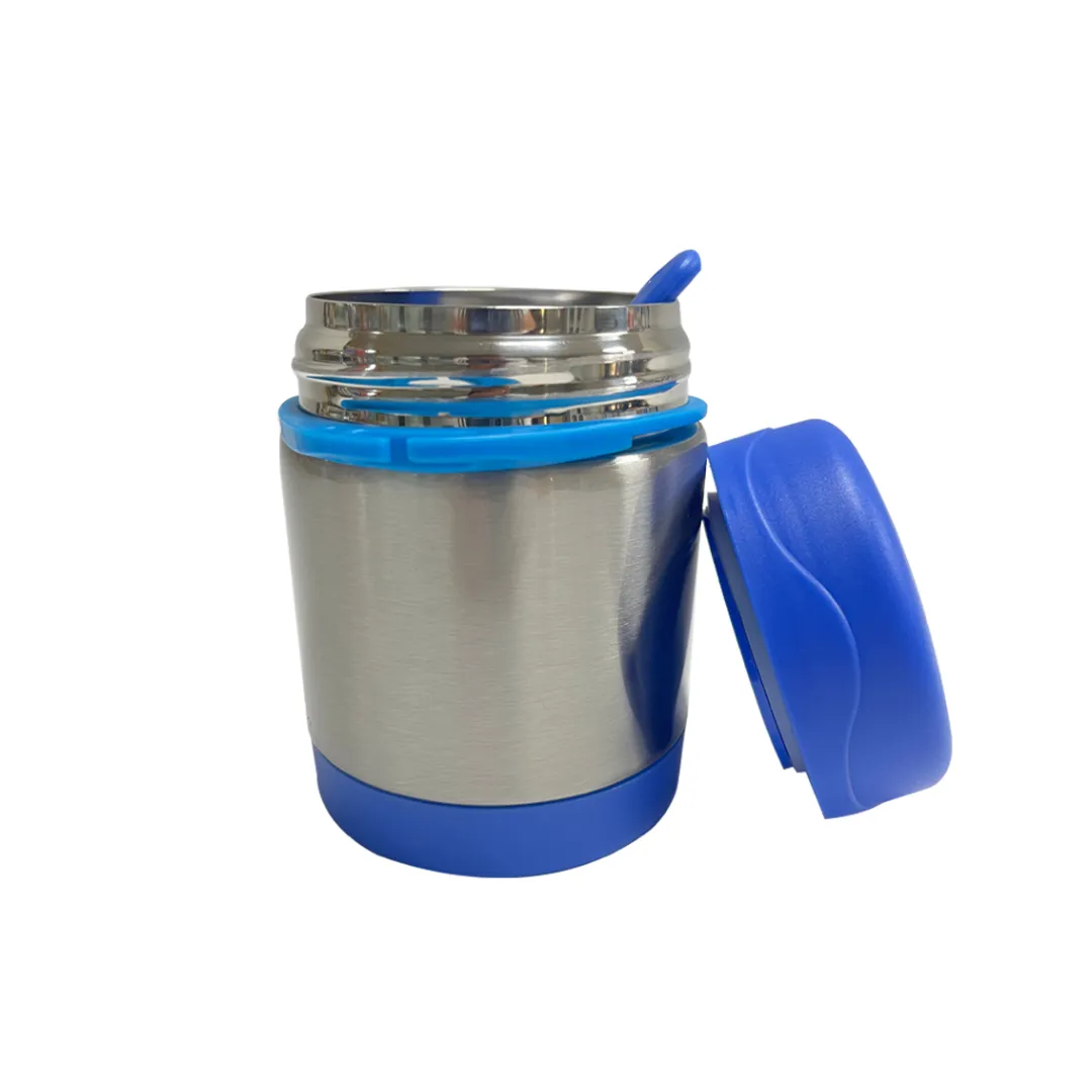 Insulated Thermal Food Jar (Leak-Proof) - Large - Blue