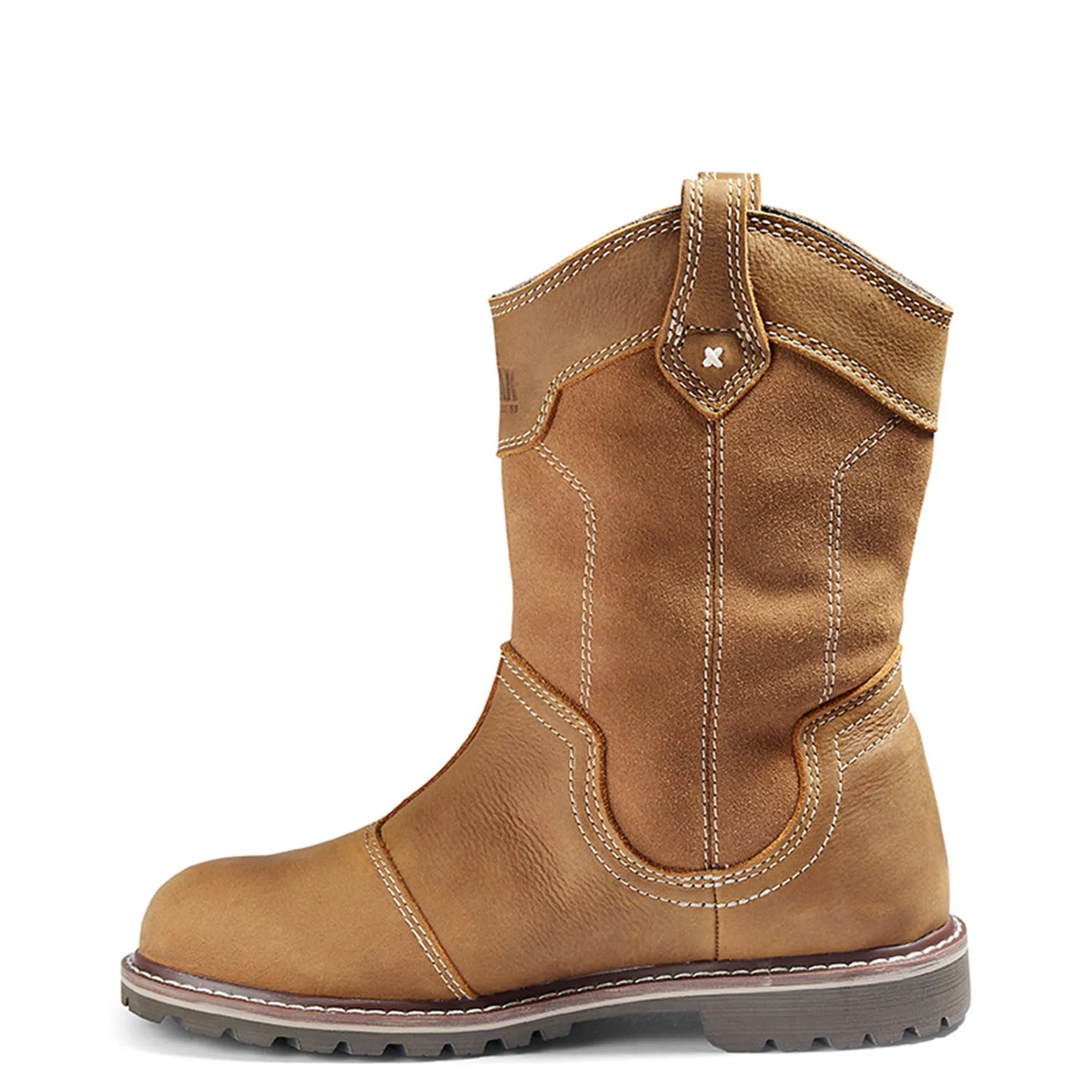 Kodiak Women's Bralorne Wellington Boots, Waterproof Full Grain Leather, Plain Toe, ComfortZone™ Footbed, Slip & Oil Resistant, Pull-On | Limited Sizes