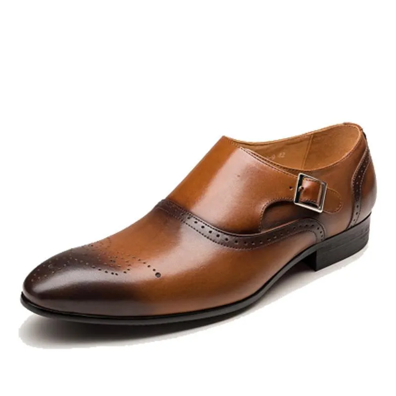 Luxury Spring/Autumn Casual Men's Dress Shoes
