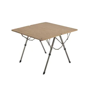 MEJA LIPAT CAMPING KAYU ADJUSTABLE NATUREHIKE CNH22JU054 LIGHTWEIGHT FOLDING TABLE