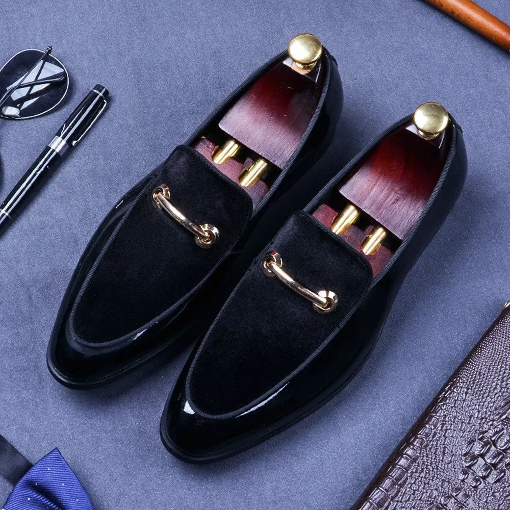 Men Decoration Casual Loafer Shoes
