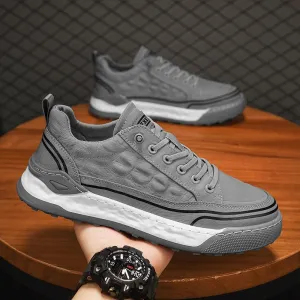 Men's Versatile Breathable Canvas Slip-on Casual Shoes