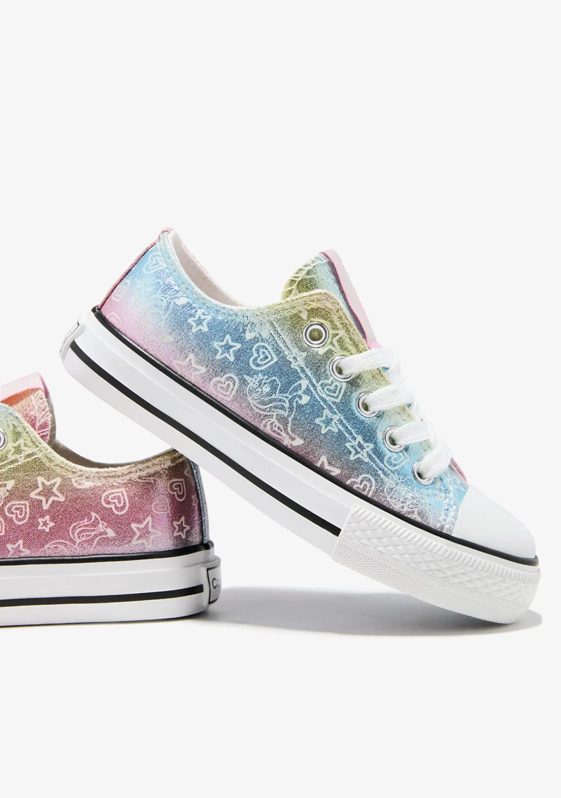 Multicolour Glow in the dark Sneakers