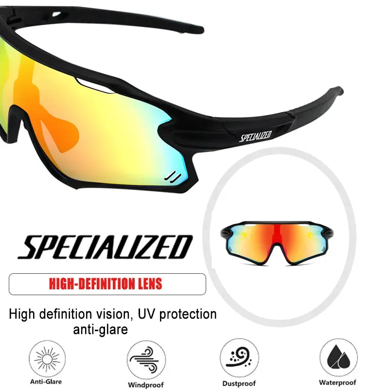 Riding Sunglasses Mtb Sports Cycling Goggles Bicycle Mountain Bike Glasses Men Women Cycling Suunglasses Driving Baseball Hiking