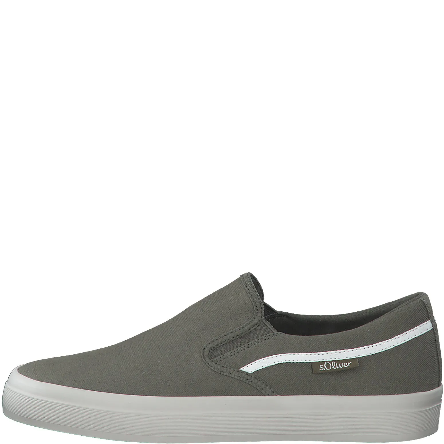 S.Oliver Canvas Slip on-Khaki