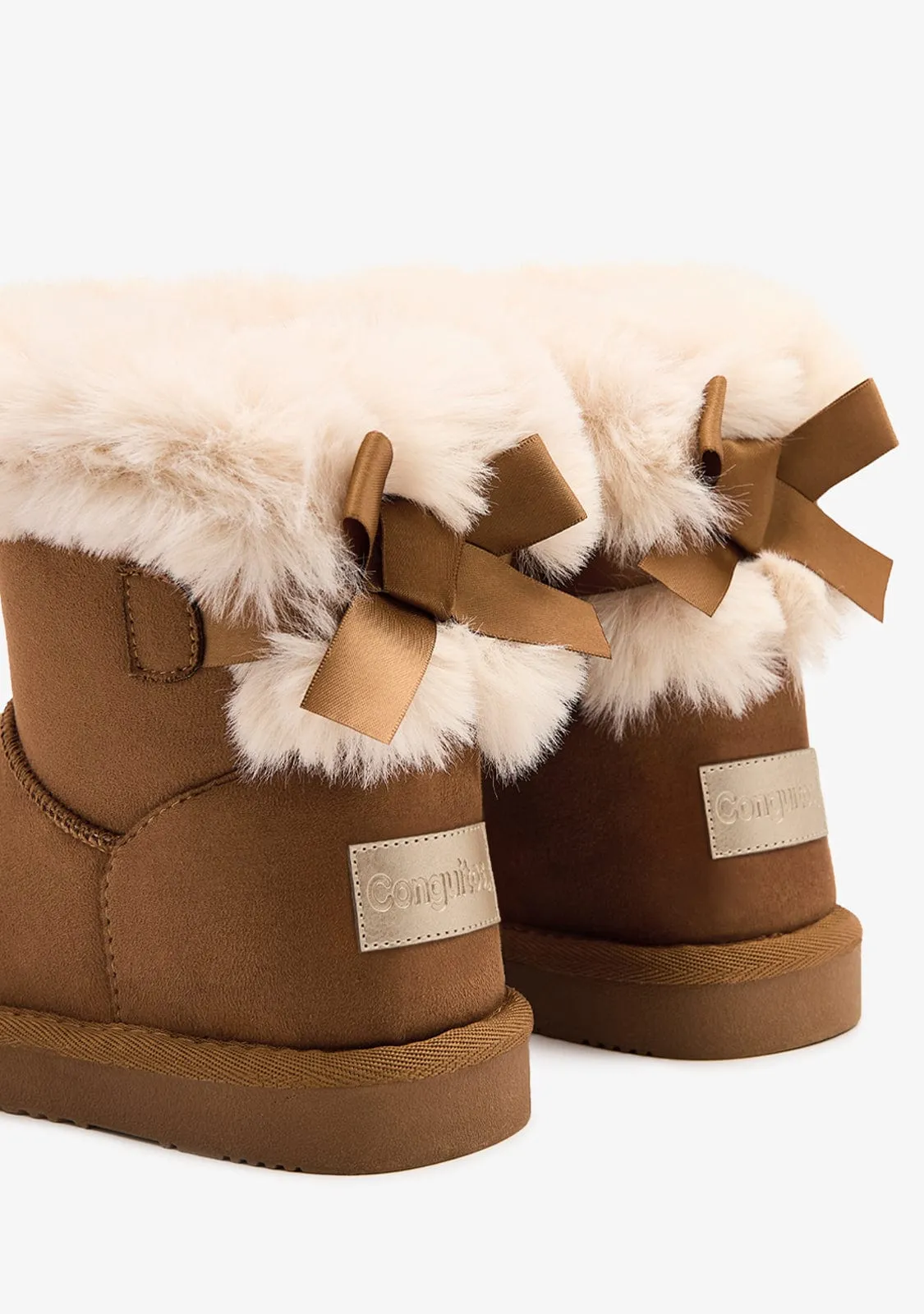 Tan Bow Water Repellent Australian Boots