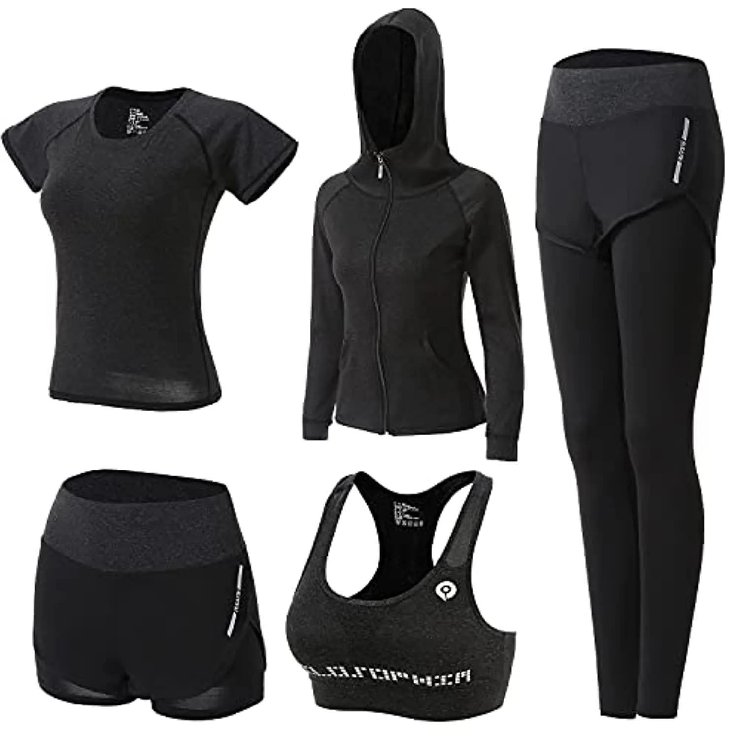 Workout Sets for Women Clothes Tracksuit Sport Yoga Fitness Gym Tennis Exercise Workout Clothes Athletic Activewear Sets