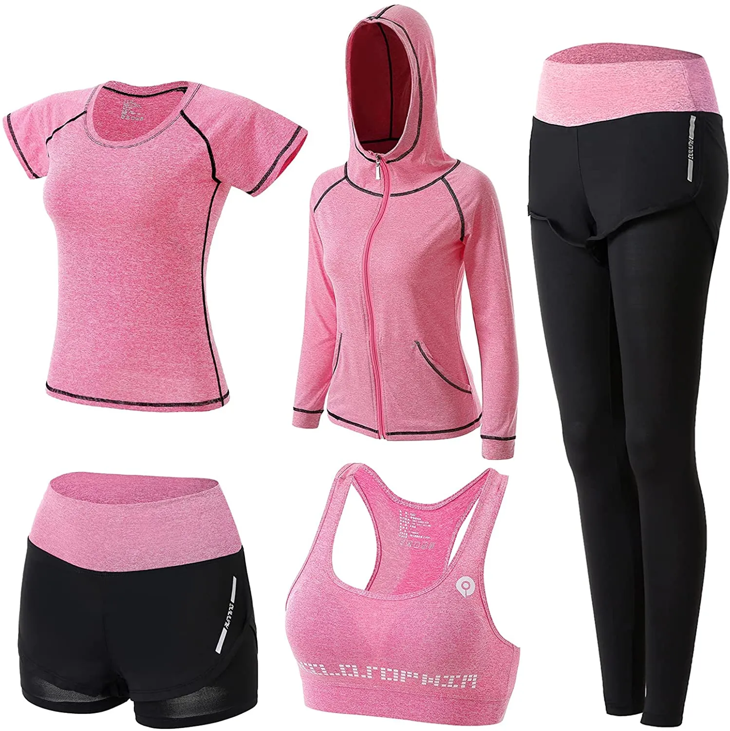 Workout Sets for Women Clothes Tracksuit Sport Yoga Fitness Gym Tennis Exercise Workout Clothes Athletic Activewear Sets